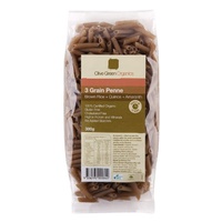 Olive Green Organics 3 Grain Pasta Penne 300g