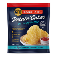 GF Battered Potato Cakes (6 Pack) 500g