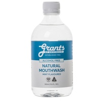 Grants Xylitol Natural Mouthwash Mint Flavoured 500ml