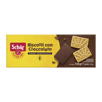 Schar Gluten Free (Biscotti Con Cioccolato) Chocolate Dipped Cookies 150g