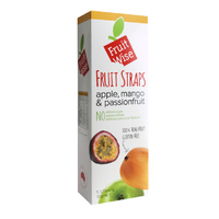Fruit Wise Apple  Mango & Passionfruit Fruit Straps (5 Pack) 70g