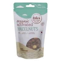 2die4 Organic Activated Hazelnuts 120g
