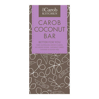 The Carob Kitchen Carob Coconut Bar 80g