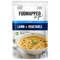 Fodmapped Lamb & Vegetable Soup 500g