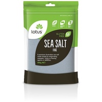 Lotus Fine Sea Salt 500g