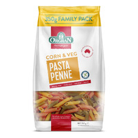 Orgran Gluten Free Corn & Veg Pasta Penne 350g