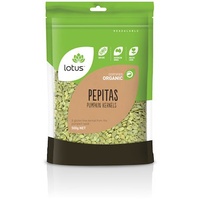 Lotus Organic Pumpkin Kernels (Pepitas) 500g