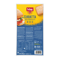 Schar Gluten Free Ciabatta White Rolls (4 Pack) 200g