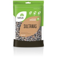 Lotus Organic Sultanas 200g