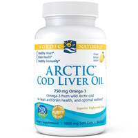 Nordic Naturals Arctic Cod Liver Oil Soft Gels 90c