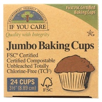 If You Care Jumbo Baking Cups (24 Pack)