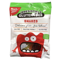 Simply Wize Irresistible Gluten Free Snakes 150g