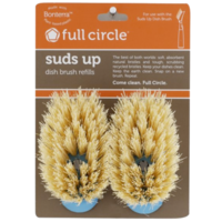 Full Circle Suds Up Dish Brush Refills (2 Pack)