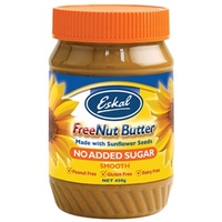 Eskal Nut Free Sunflower Seed Butter Smooth (No Added Sugar) 450g