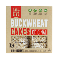 Eat To Live Buckwheat Cakes (Original) 200g