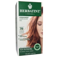 Herbatint Permanent Herbal Haircolour Gel Copper Blonde 7R