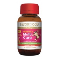 Herbs of Gold Children's Multi Care - 60 Chewable Tablets