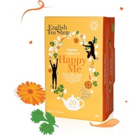 English Tea Shop Organic Happy Me Caffeine Free (20 Tea Bags)