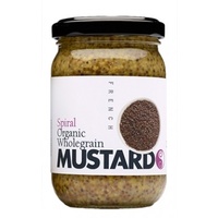 Spiral Organic Wholegrain French Mustard 200g