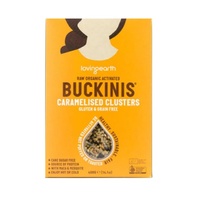 Loving Earth Raw Organic Activated Caramelised Buckinis Clusters 400g