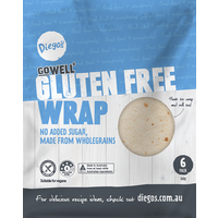 Diegos Go Well Gluten Free Wraps (6 Pack) 360g