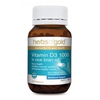 Herbs of Gold Vegan Vitamin D3 1000 240caps