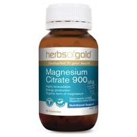 Herbs of Gold Magnesium Citrate 900 60caps