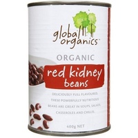 Global Organics Red Kidney Beans 400g