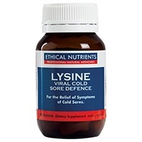 Ethical Nutrients Lysine Viral Cold Sore Defence 30t