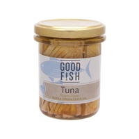 Good Fish Tuna Fillets in Organic Extra Virgin Olive Oil (Jar) 195g 