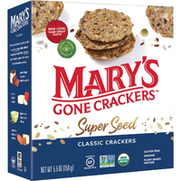Marys Gone Crackers Super Seed Classic Crackers 156g