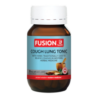 Fusion Health Cough Lung Tonic 30 capsules