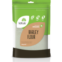 Lotus Organic Barley Flour 500g
