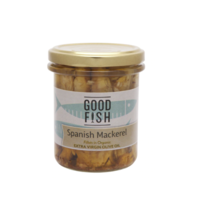 Good Fish Mackerel in Extra Virgin Olive Oil (Jar) 195g