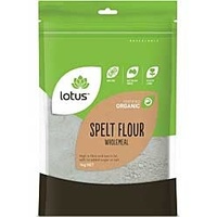 Lotus Organic Spelt Flour Wholemeal 1kg