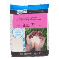 Kialla Pure Foods Organic Stoneground Wholegrain Self Raising Flour 1kg