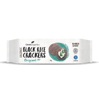 Ceres Organics Black Rice Crackers (Thailand Riceberry) 115g