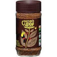 Natures Cuppa Organic Freeze Dried Coffee 100g