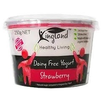 Kingland Soy Yoghurt Strawberry 250g
