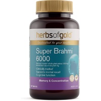 Herbs Of Gold Super Brahmi 6000 60t