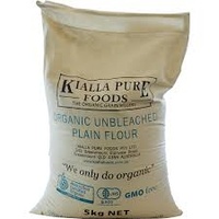 Kialla Unbleached Plain Flour 5kg