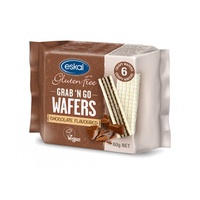 Eskal Grab n Go Gluten Free Wafers (Chocolate) 60g