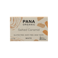 Pana Chocolate Organic White Salted Caramel 45g