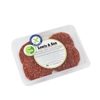 Lewis & Son Beef Burgers 500g