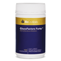 Bioceuticals Glucofactors Forte 120c