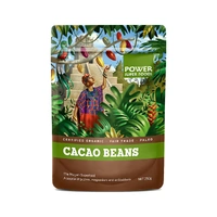 Power Super Foods Organic Whole Raw Cacao Beans 250g