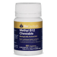 Bioceuticals Methyl B12 Chewable 60t