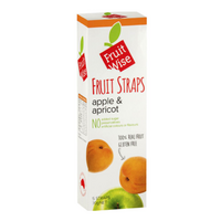 Fruit Wise Apple & Apricot Fruit Straps (5 Pack) 70g