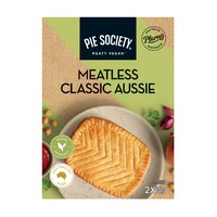 Pie Society Meatless Classic Aussie Pie (2 Pack) 400g