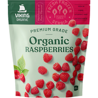 Viking Organic Raspberries 400g